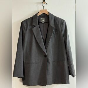 Worthington women’s Petite Large LP grey blazer